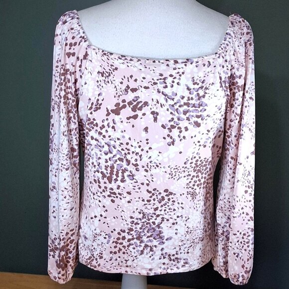 Eclair Medium Scoop Neck Pink Top - Picture 2 of 7